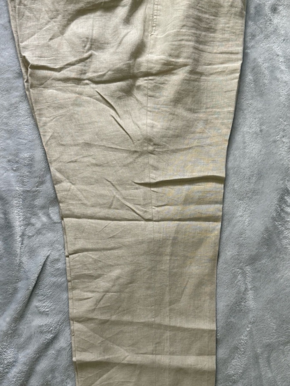 Ralph Lauren Beige Linen Dress Pants - Picture 6 of 6